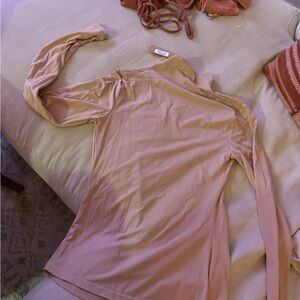 Skims Fits Everybody long sleeve mock neck top